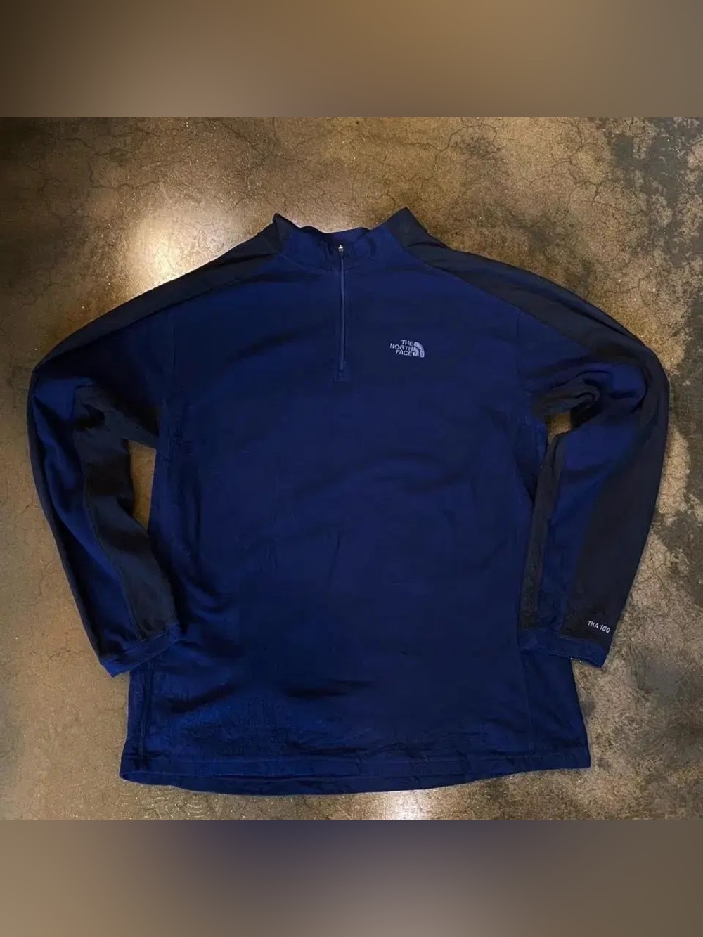 The North Face Men's 100 Glacier Quarter Zip Up Fleece Pullover Small Sweatshirt